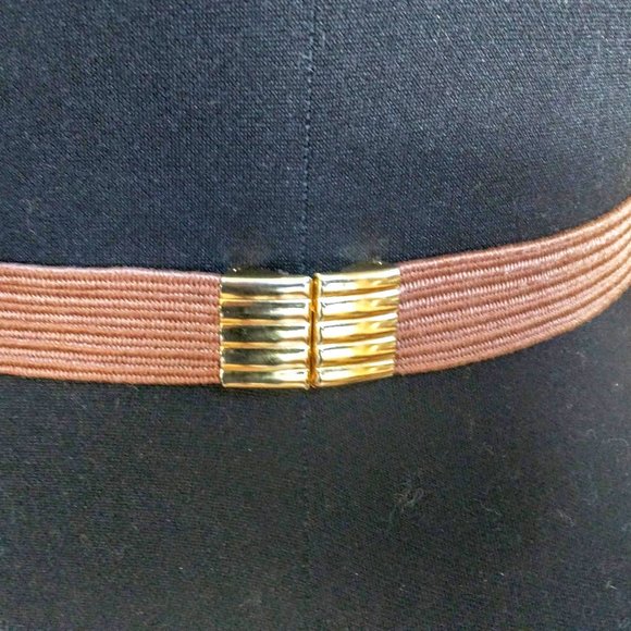 NWOT Vintage "Leather Shop" elastic belt size M - Picture 5 of 5